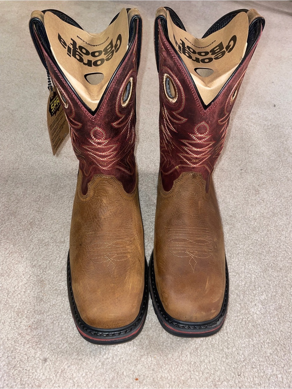 Georgia Boot Carbo-Tec Waterproof Pull-on Boot |  Men’s 12 | Soft Toe | NEW